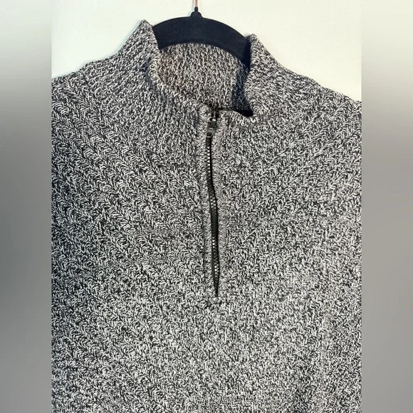 Calvin Klein Jeans Charcoal Zip-Up Sweater - Picture 2 of 9